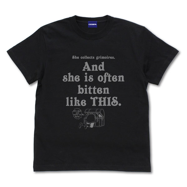COSPA 葬送のフリーレン フリーレン ミミックに食べられる Tシャツ /ブラック-M 画像 1