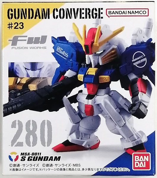 Bandai FW GUNDAM CONVERGE #23 S Gundam