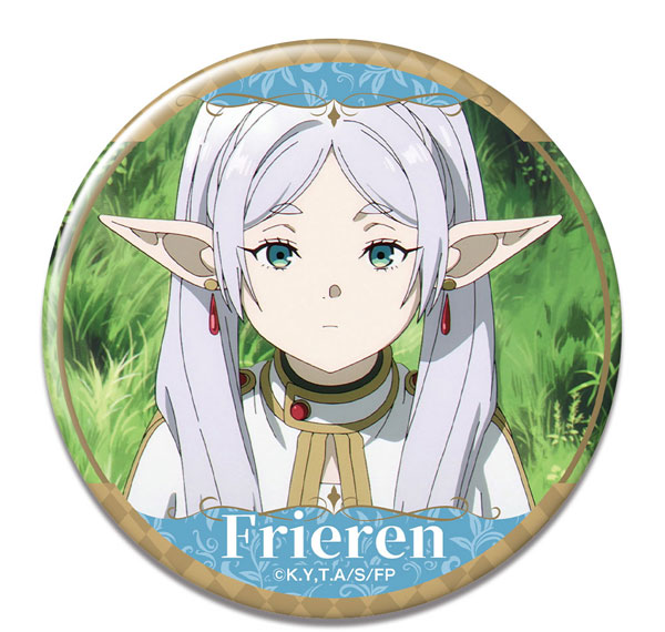 License Agent TV Anime "Frieren: Beyond Journey's End" Tin Badge Design 03 (Frieren /C) Bild 1