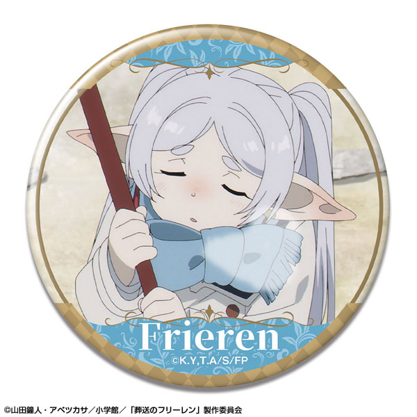 License Agent TV Anime "Frieren: Beyond Journey's End" Tin Badge Design 09 (Frieren /I)