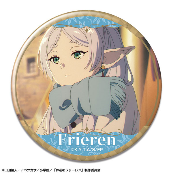 License Agent TV Anime "Frieren: Beyond Journey's End" Tin Badge Design 10 (Frieren /J)