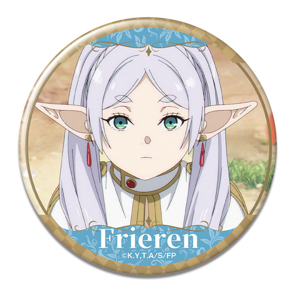 License Agent TV Anime "Frieren: Beyond Journey's End" Tin Badge Design 15 (Frieren /O) รูปภาพ 1