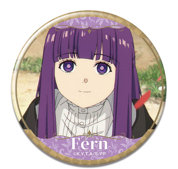 License Agent TV Anime "Frieren: Beyond Journey's End" Tin Badge Design 21 (Fern /F) Bild 1