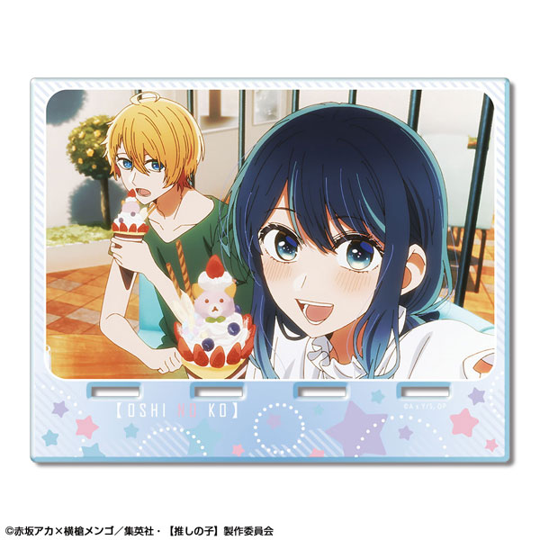 License Agent TV Anime [Oshi no Ko] Acrylic Smartphone Stand Design 02 (Aqua & Akane Kurokawa) Bild 1
