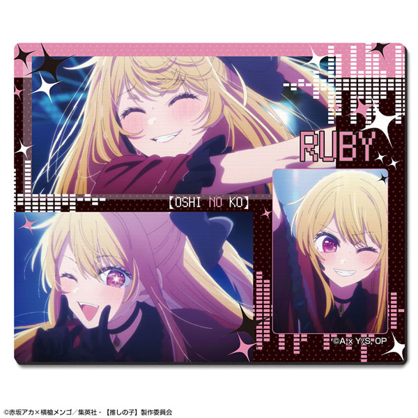 License Agent TV Anime [Oshi no Ko] Rubber Mouse Pad Ver.2 Design 03 (Ruby)