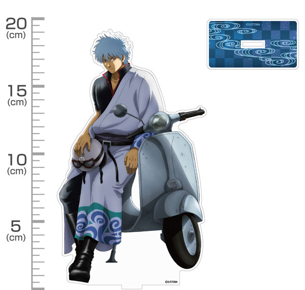 COSPA Gintama Gin-san and His Beloved Wheels Acrylic Stand (Large) รูปภาพ 1