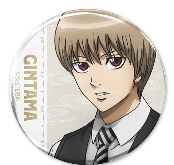 COSPA Gintama Sougo Okita 65mm Tin Badge Suit Ver.
