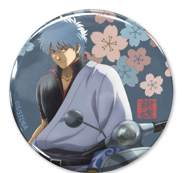 COSPA Gintama Gin-san and His Beloved Wheels 65mm Tin Badge รูปภาพ 1