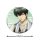 COSPA Gintama New Illustration Toshiro Hijikata 65mm Tin Badge Still Sleepy, But Gotta Get Ready Ver. รูปภาพ 2