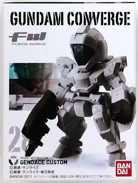 Bandai FW GUNDAM CONVERGE 5 Genoace Custom