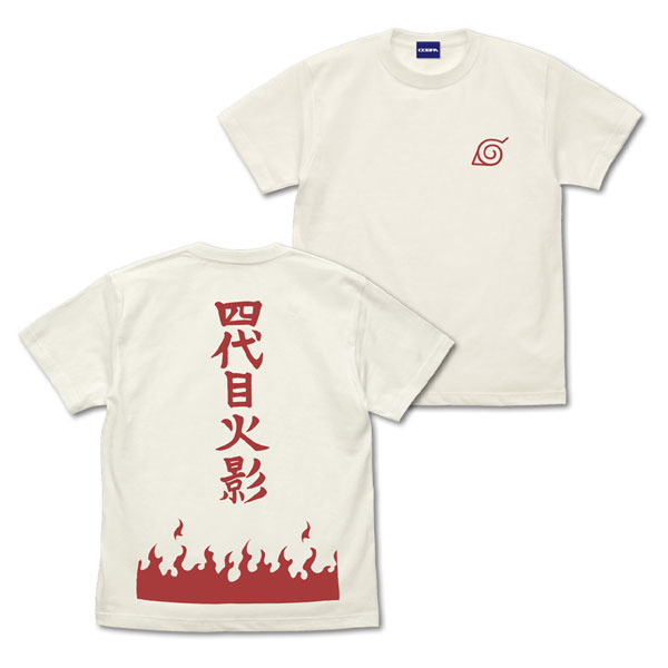COSPA NARUTO Shippuden 4th Hokage T-shirt /VANILLA WHITE-L image 1