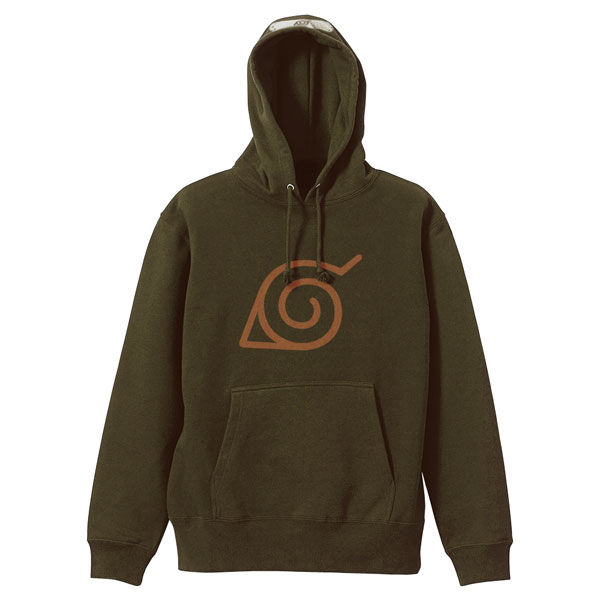 COSPA NARUTO Shippuden Hidden Leaf Village Pullover Hoodie /MOSS-XL