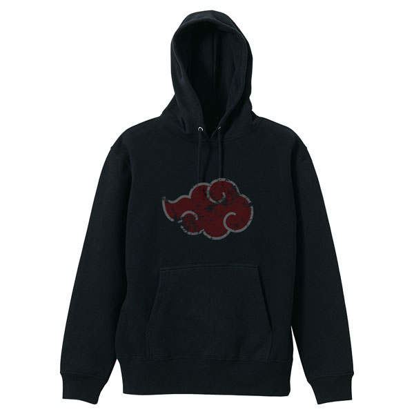 COSPA NARUTO Shippuden "Akatsuki" Pullover Hoodie /BLACK-L