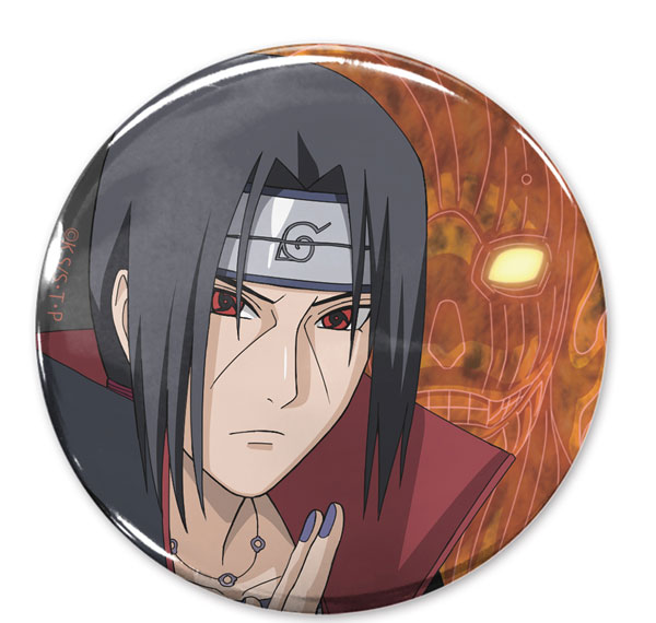 COSPA NARUTO Shippuden New Illustration Itachi Uchiha 65mm Tin Badge