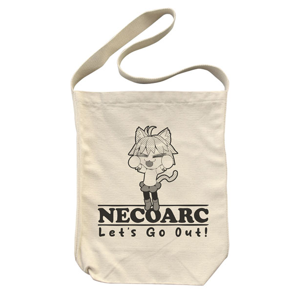 COSPA Tsukihime -A piece of blue glass moon- Neko Arc Shoulder Tote Bag /NATURAL