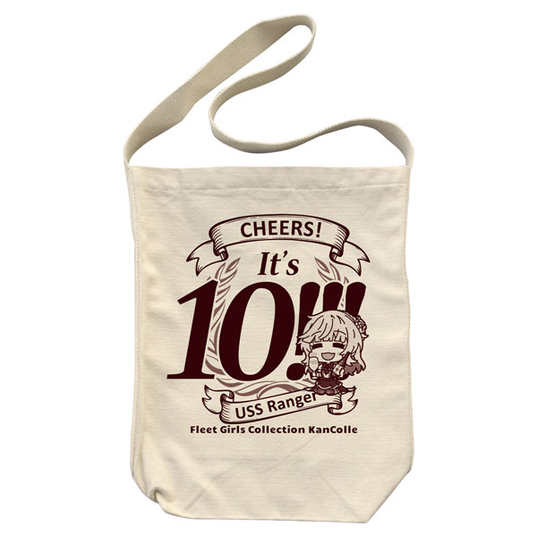 COSPA Kantai Collection -Kan Colle- Ranger It's 10!!! Shoulder Tote Bag /NATURAL
