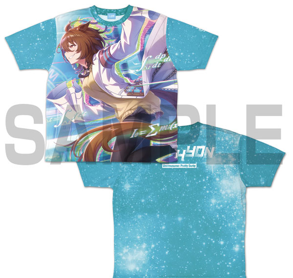 COSPA Umamusume Pretty Derby Agnes Tachyon Double-sided Full Graphic T-shirt /S รูปภาพ 1