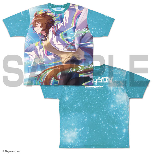 COSPA Umamusume Pretty Derby Agnes Tachyon Double-sided Full Graphic T-shirt /XL