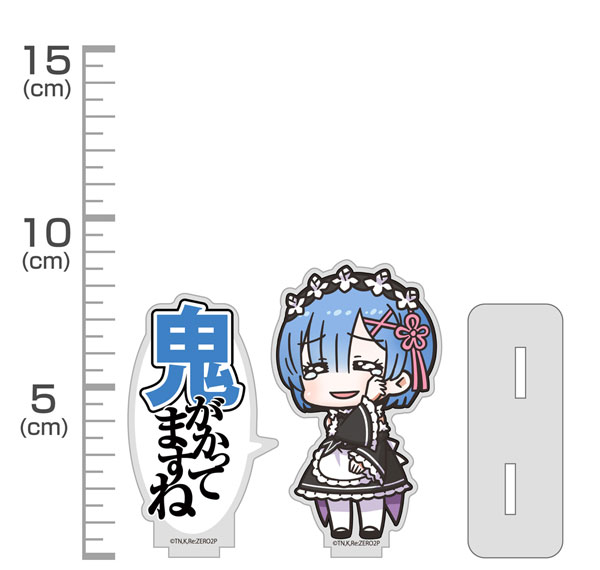 COSPA Re:ZERO -Starting Life in Another World- Oni gakatte masune Quote Acrylic Stand รูปภาพ 1