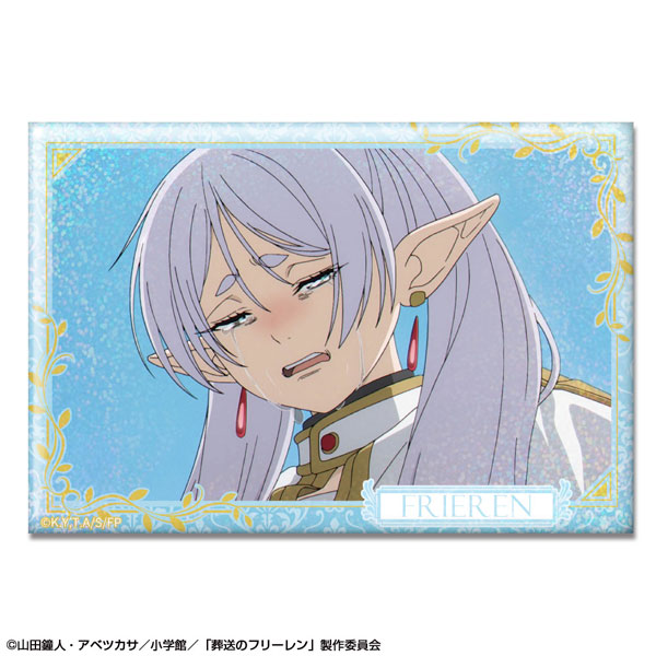 License Agent TV Anime "Frieren: Beyond Journey's End" Hologram Tin Badge Design 02 (Frieren /B) รูปภาพ 1