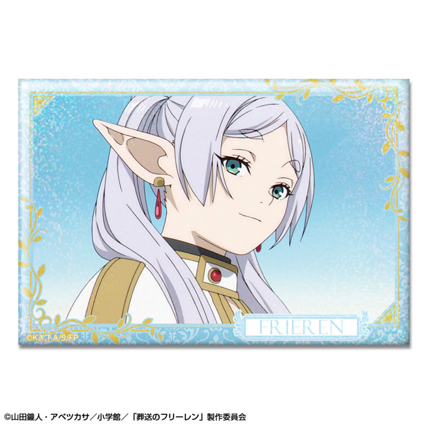 License Agent TV Anime "Frieren: Beyond Journey's End" Hologram Tin Badge Design 04 (Frieren /D) Bild 1