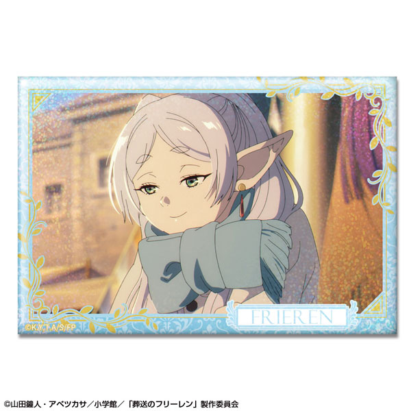 License Agent TV Anime "Frieren: Beyond Journey's End" Hologram Tin Badge Design 08 (Frieren /H) รูปภาพ 1