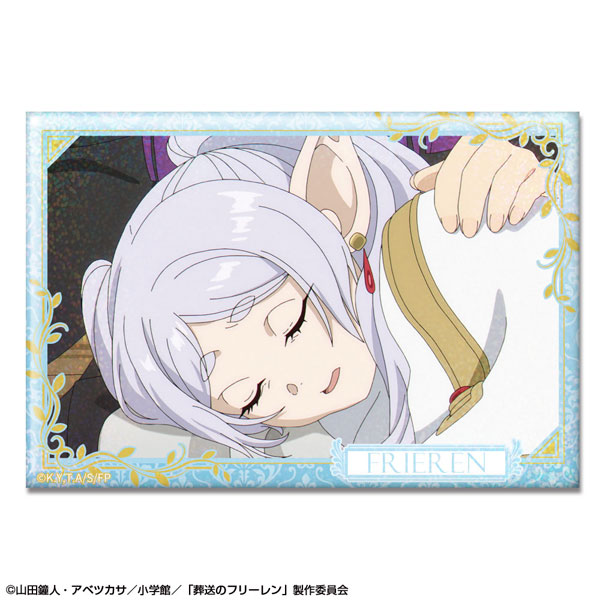 License Agent TV Anime "Frieren: Beyond Journey's End" Hologram Tin Badge Design 10 (Frieren /J) 画像 1