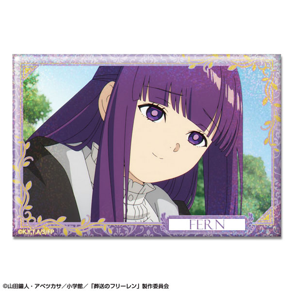 License Agent TV Anime "Frieren: Beyond Journey's End" Hologram Tin Badge Design 12 (Fern /B) Bild 1