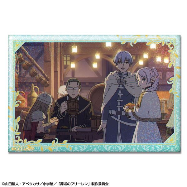 License Agent TV Anime "Frieren: Beyond Journey's End" Hologram Tin Badge Design 27 (Group /A) gambar 1