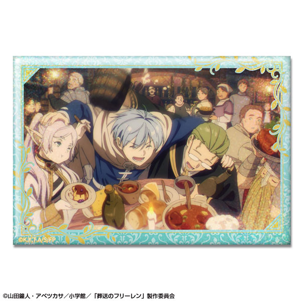 License Agent TV Anime "Frieren: Beyond Journey's End" Hologram Tin Badge Design 28 (Group /B) gambar 1