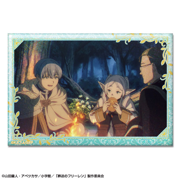 License Agent TV Anime "Frieren: Beyond Journey's End" Hologram Tin Badge Design 29 (Group /C) รูปภาพ 1