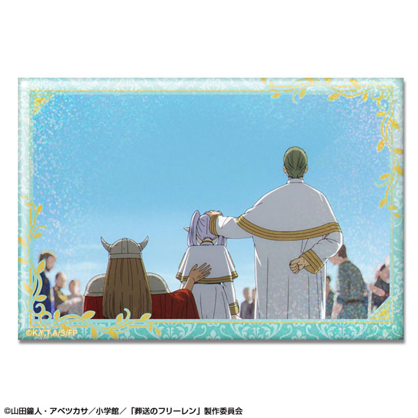 License Agent TV Anime "Frieren: Beyond Journey's End" Hologram Tin Badge Design 30 (Group /D) gambar 1