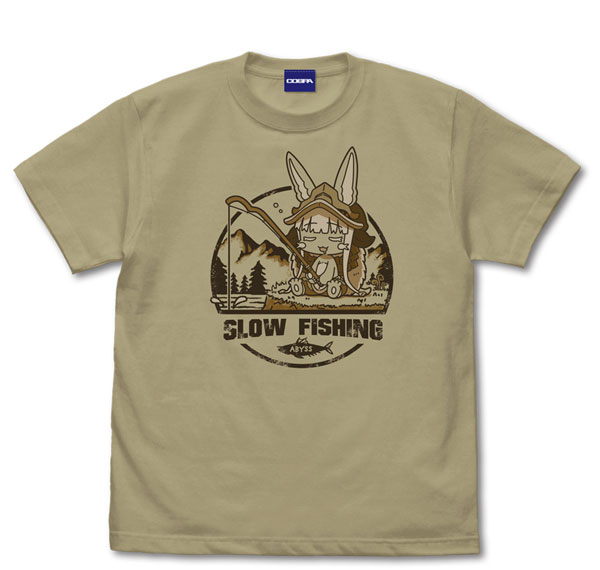 COSPA Made in Abyss The Golden City of the Scorching Sun Fishing Nanachi T-shirt /SAND KHAKI-L Bild 1