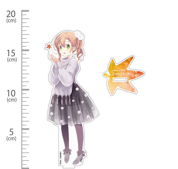 COSPA Slow Start Eiko Tokura Acrylic Stand (Large) Autumn Casual Wear Ver. รูปภาพ 1
