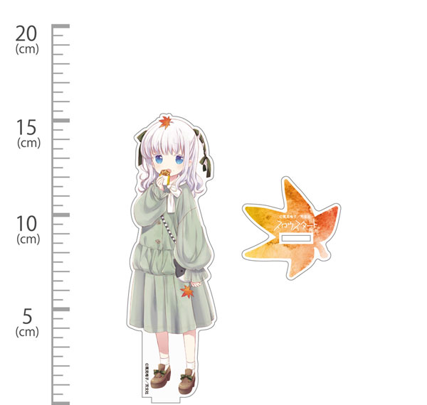 COSPA Slow Start Kamuri Sengoku Acrylic Stand (Large) Autumn Casual Wear Ver. Bild 1