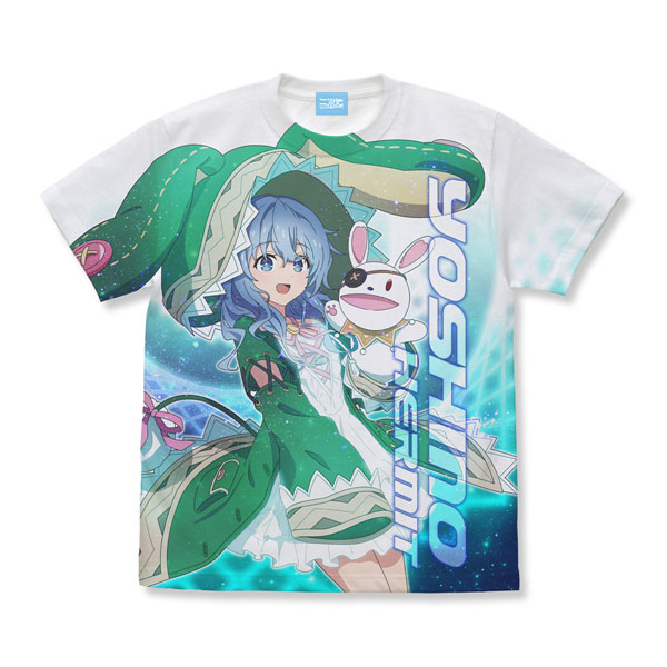 COSPA Date A Live IV Yoshino Full Graphic T-shirt Manifestation Ver. /WHITE-XL