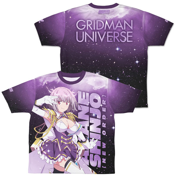 COSPA GRIDMAN UNIVERSE New Illustration Akane Shinjo (New Order) Double-sided Full Graphic T-shirt /M