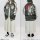COSPA Sekai no Owari ni Shibainu to Yuu Ishihara Design Haru-san Embroidery Sukajan Jacket /KHAKI-M รูปภาพ 5