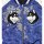COSPA Sekai no Owari ni Shibainu to Yuu Ishihara Design Haru-san Embroidery Sukajan Jacket Black and Purple Ver./BLUE-L hình ảnh 11