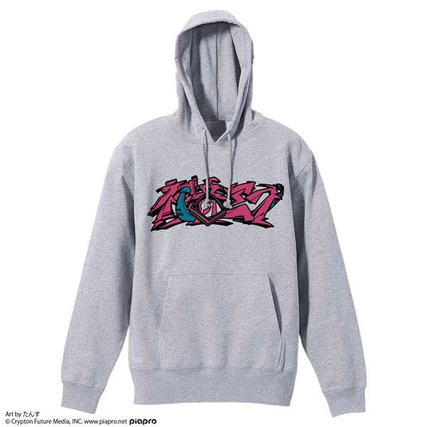 COSPA Hatsune Miku Pullover Hoodie Tansu Ver. /MIX GRAY-XL