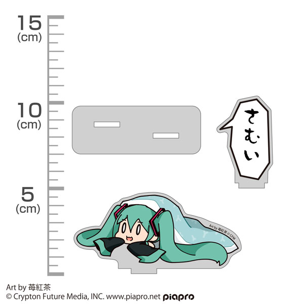 COSPA Hatsune Miku Acrylic Stand Ichigo Koucha Ver.