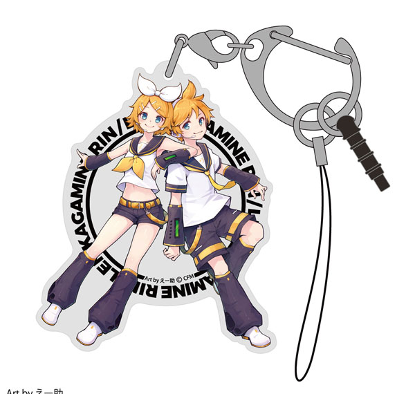 COSPA Kagamine Rin / Len Acrylic Multi Keychain E-suke Ver. รูปภาพ 1