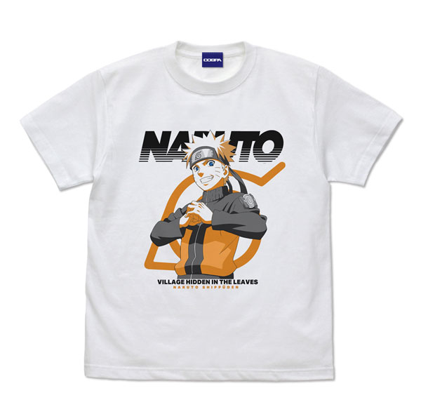 COSPA NARUTO Shippuden Naruto Uzumaki Visual T-shirt /WHITE-M 圖片 1