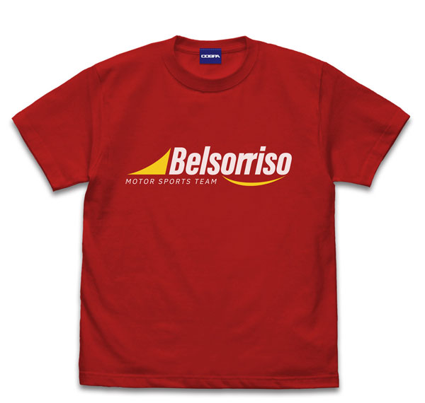 COSPA TV Anime "Overtake!" Belsorriso T-shirt /RED-M รูปภาพ 1