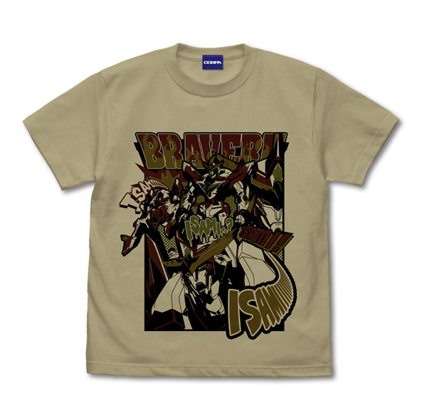 COSPA Bang Brave Bang Bravern Isami--! T-shirt /SAND KHAKI-M รูปภาพ 1