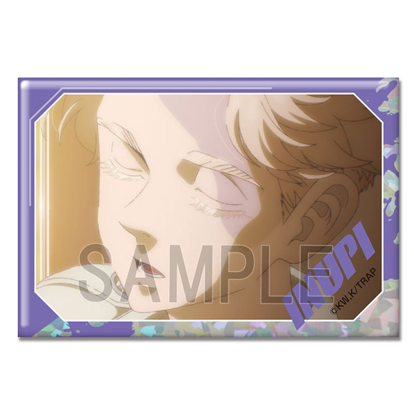 License Agent TV Anime "Tokyo Revengers" Hologram Tin Badge Ver.4 Design 13 (Seishu Inui /B) รูปภาพ 1