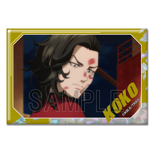License Agent TV Anime "Tokyo Revengers" Hologram Tin Badge Ver.4 Design 16 (Hajime Kokonoi /A) รูปภาพ 1