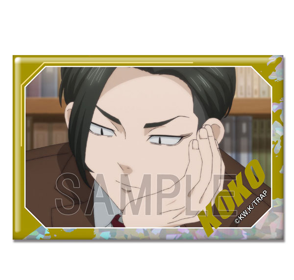 License Agent TV Anime "Tokyo Revengers" Hologram Tin Badge Ver.4 Design 17 (Hajime Kokonoi /B)(( รูปภาพ 1