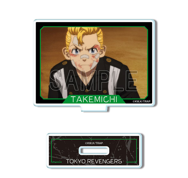 License Agent TV Anime "Tokyo Revengers" Mini Acrylic Stand Ver.2 Design 02 (Takemichi Hanagaki /B) Bild 1