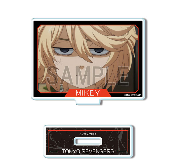 License Agent TV Anime "Tokyo Revengers" Mini Acrylic Stand Ver.2 Design 04 (Manjiro Sano /B) Bild 1